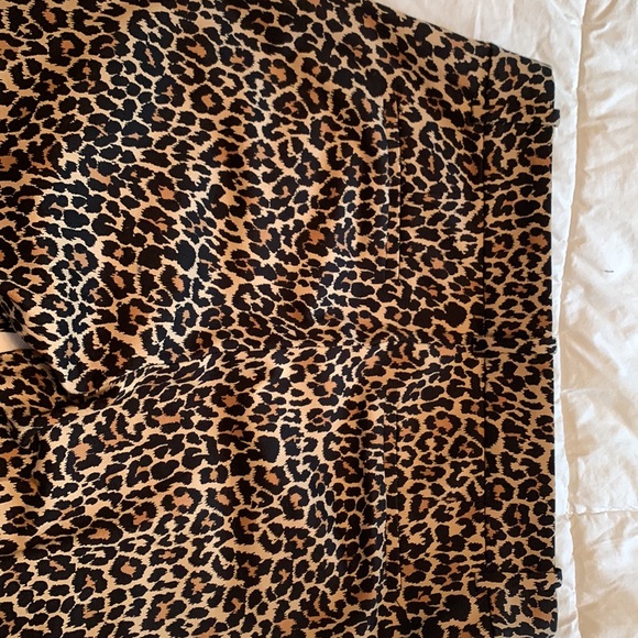 J. Crew Factory cheetah print pants - Picture 5 of 7